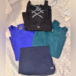 4 CALIA by Carrie Underwood Tops - Black, Blue, Green